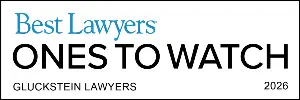 Gluckstein Lawyers is honoured to be recognized in the 2026 Edition of the Best Lawyers: Ones To Watch in Canada™ Gluckstein Lawyers is honoured to be recognized in the 2026 Edition of the Best Lawyers: Ones To Watch in Canada™