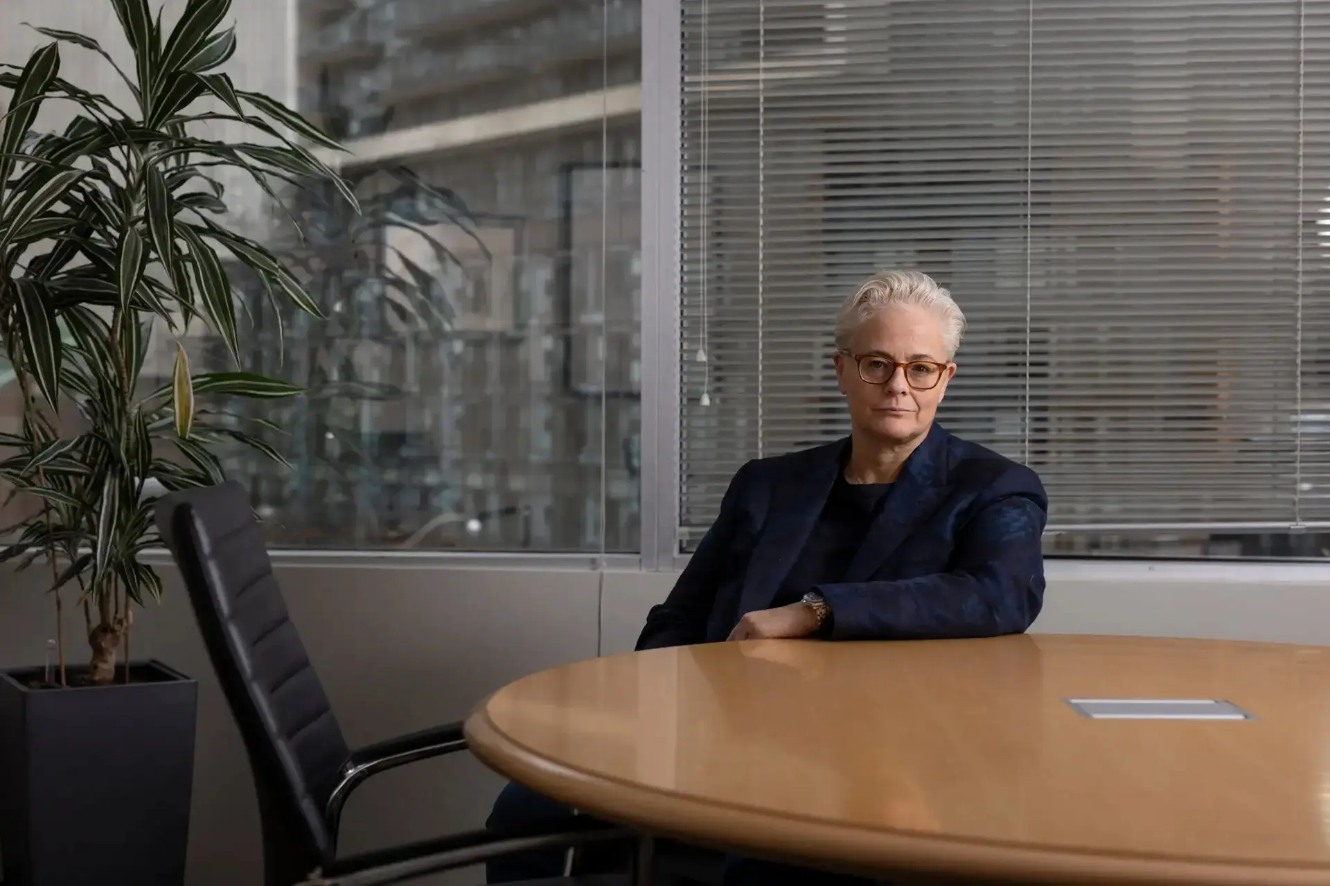 Toronto sexual abuse lawyer Simona Jellinek is pictured in an office